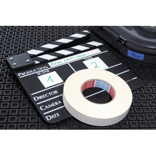Tesa 4651, Hvit - 25mm Høykvalitets tekstiltape